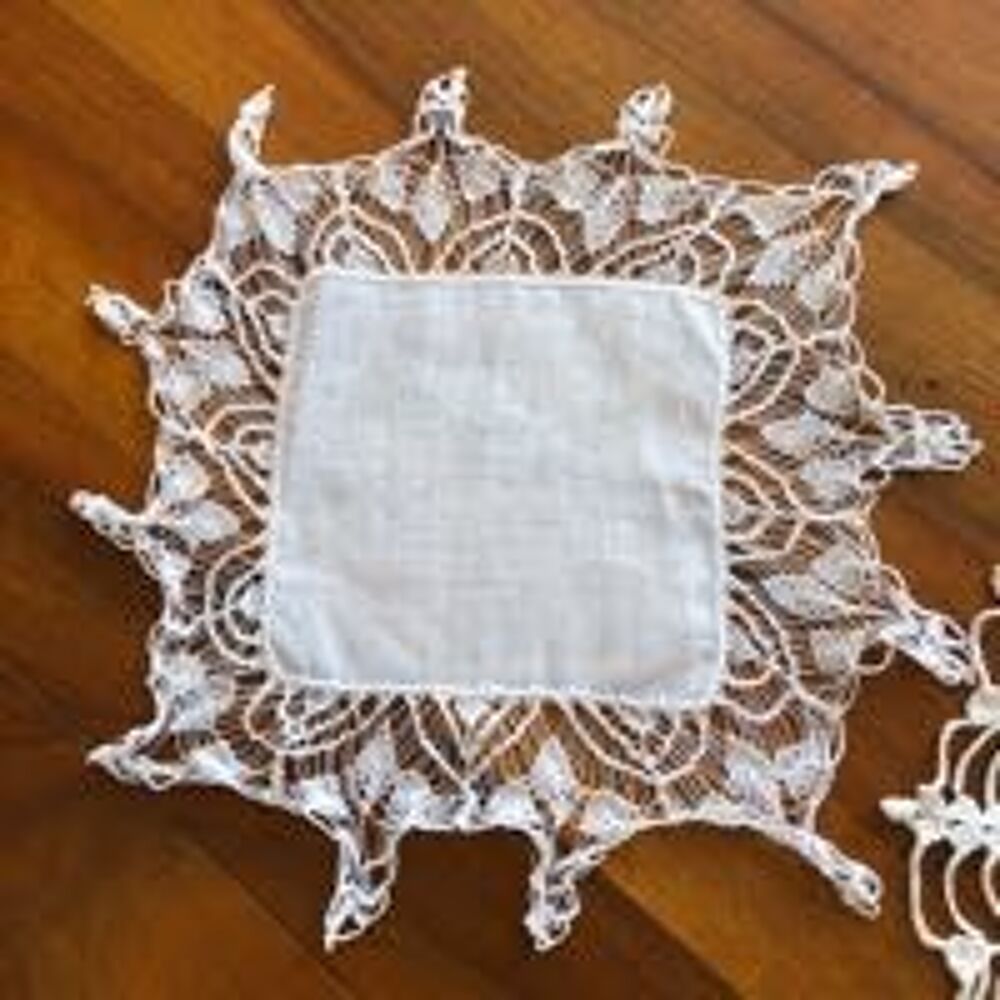 napperon dentelle D�coration