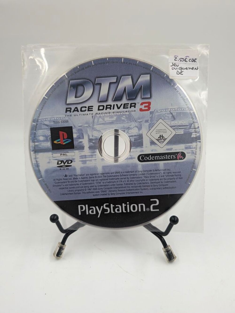 Jeu Playstation 2 DTM Race Driver 3 en loose Consoles et jeux vidéos