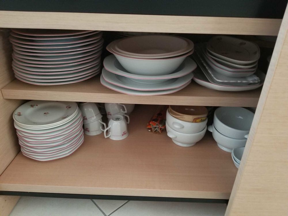 Buffet bas Roche Bobois ch&ecirc;ne teint&eacute; blanchi Meubles