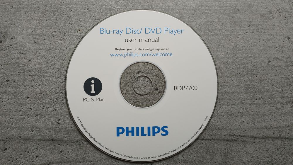 Philips - Manuel d'Utilisation du Lecteur Blu-Ray 3D BDP7700 DVD et blu-ray