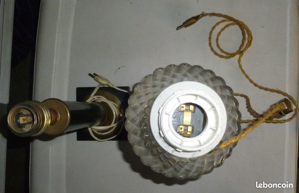 2 LAMPES SUR PIED ANCIENNES Décoration