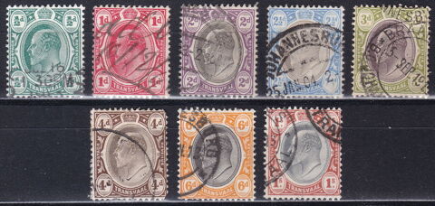 Timbres AFRIQUE-TRANSAVAAL-1902-03 YT entre 148 et 155 2 Lyon 5 (69)