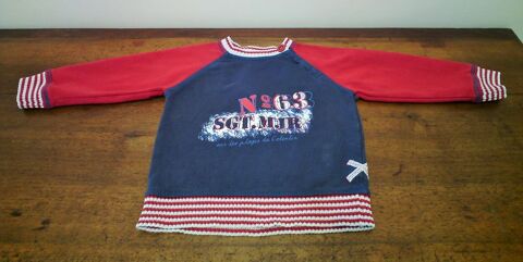 Sweat shirt marin 3 ans Sergent Major - TBE 8 Reims (51)