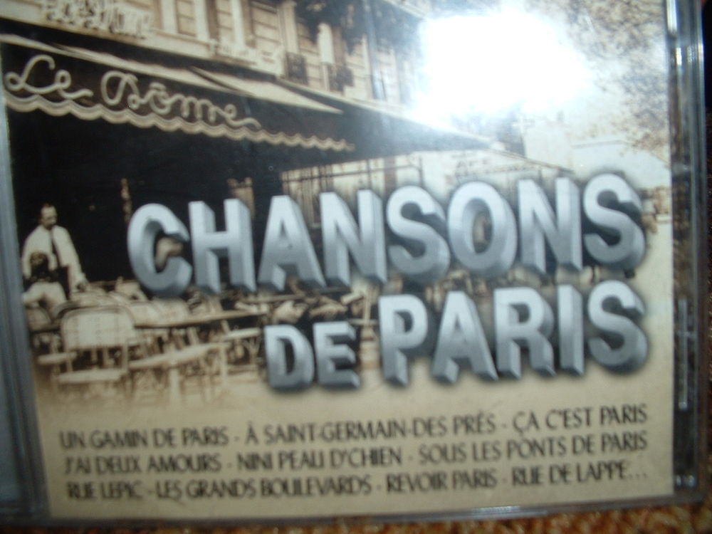 CD Chansons de Paris CD et vinyles