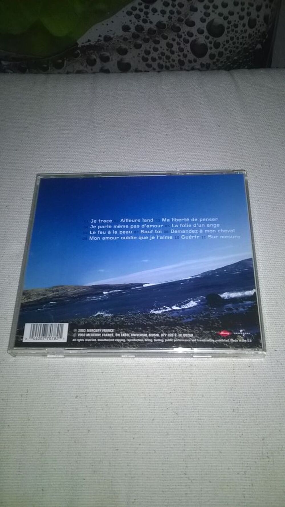 CD Florent Pagny
Ailleurs Land
2003
Excellent etat
Je tr CD et vinyles