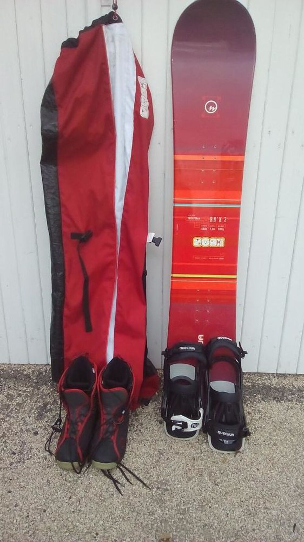 Achetez snowboard complet occasion, annonce vente à BazogesenPaillers