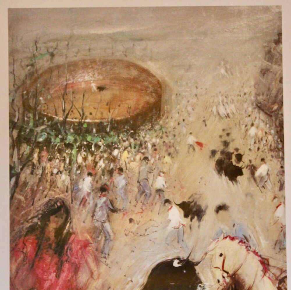JUA BENITO : Tauromachie . Décoration
