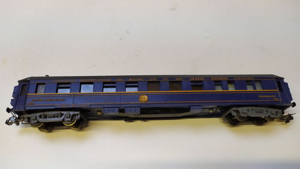 Train &eacute;lectrique : voiture restaurant CIWL de marque LIMA Jeux / jouets