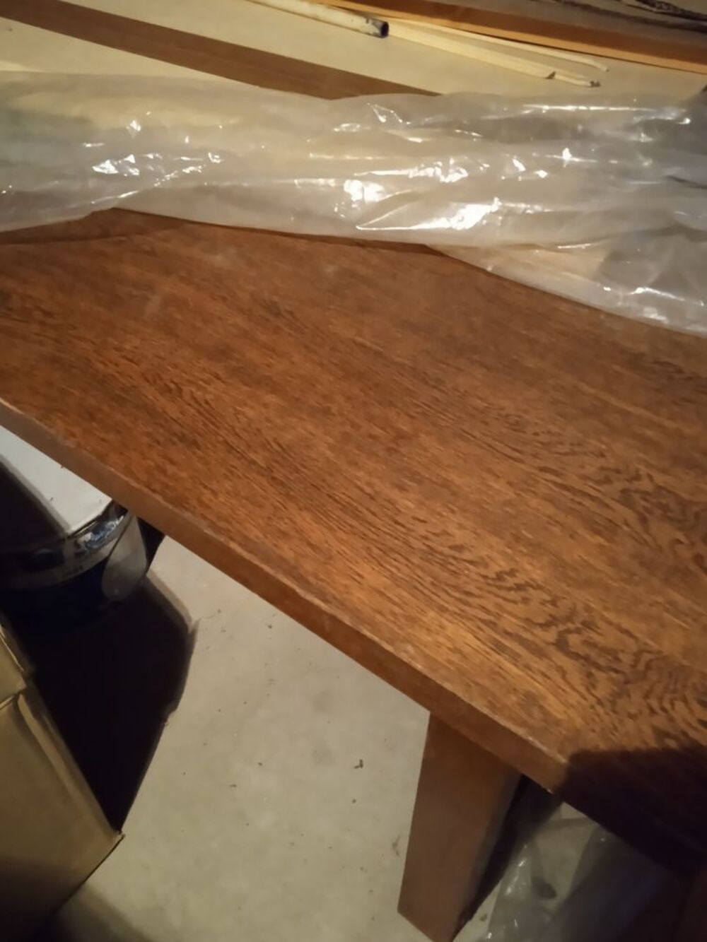 table de Sam 170larg 80couleur brun 6a 8places tr&egrave;s bon &eacute;tat Meubles