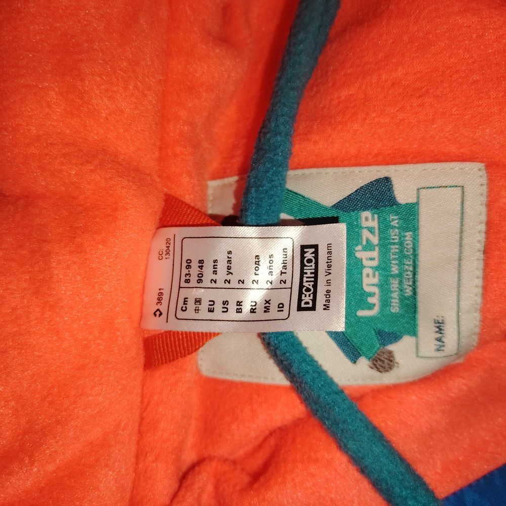 COMBINAISON HIVER 2/3 Vêtements enfants