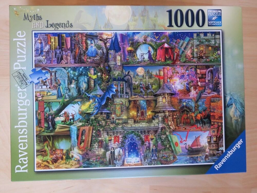 PUZZLES RAVENSBURGER 1000P Jeux / jouets