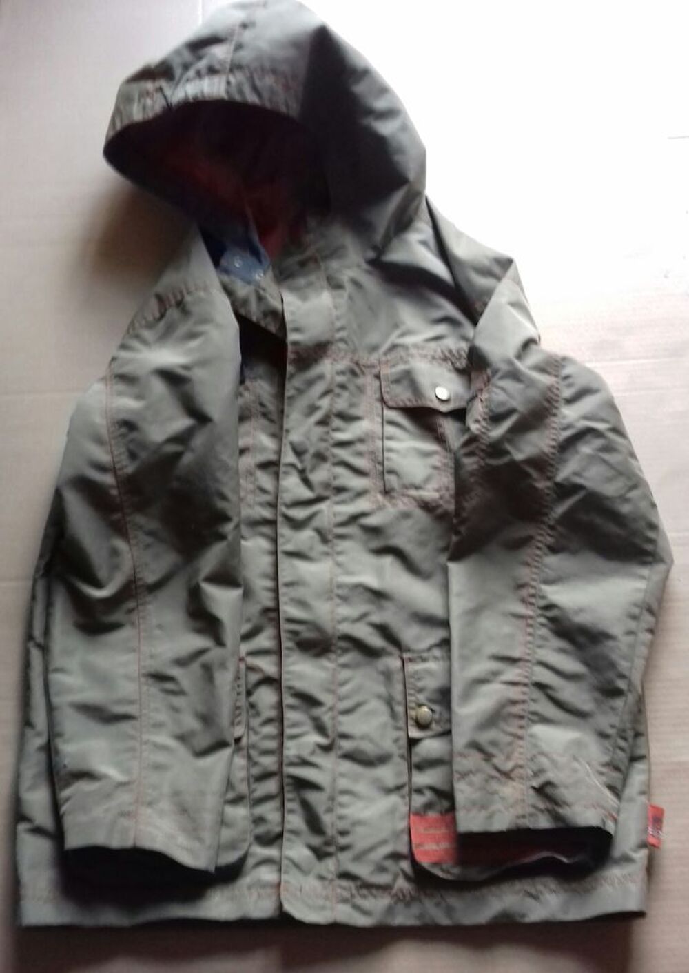 Blouson Coupe-vent &agrave; capuche O.KA.OU 11/12 ANS (150 cm) Vêtements enfants