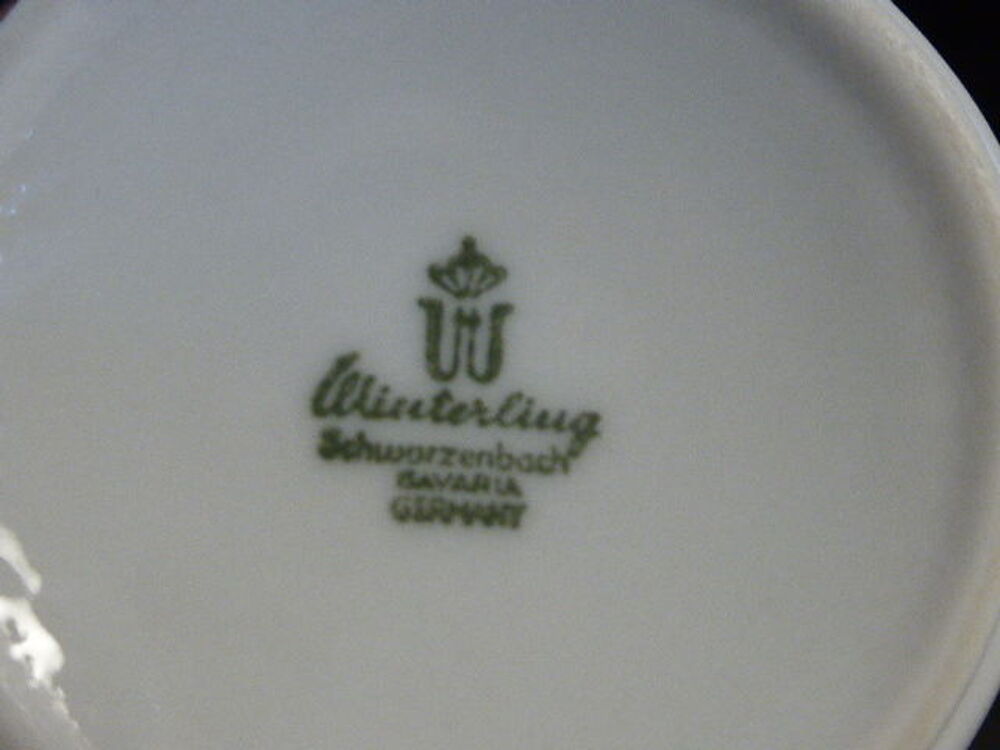 Petit pot &agrave; lait Winterling Bavaria 8 cm ann&eacute;es 70 Cuisine