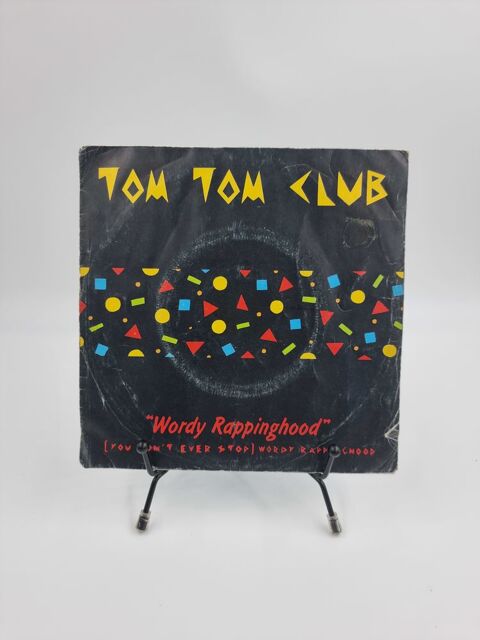 Vinyle 45 tours Tom Tom Club : Wordy Rappinghood 1 Vulbens (74)