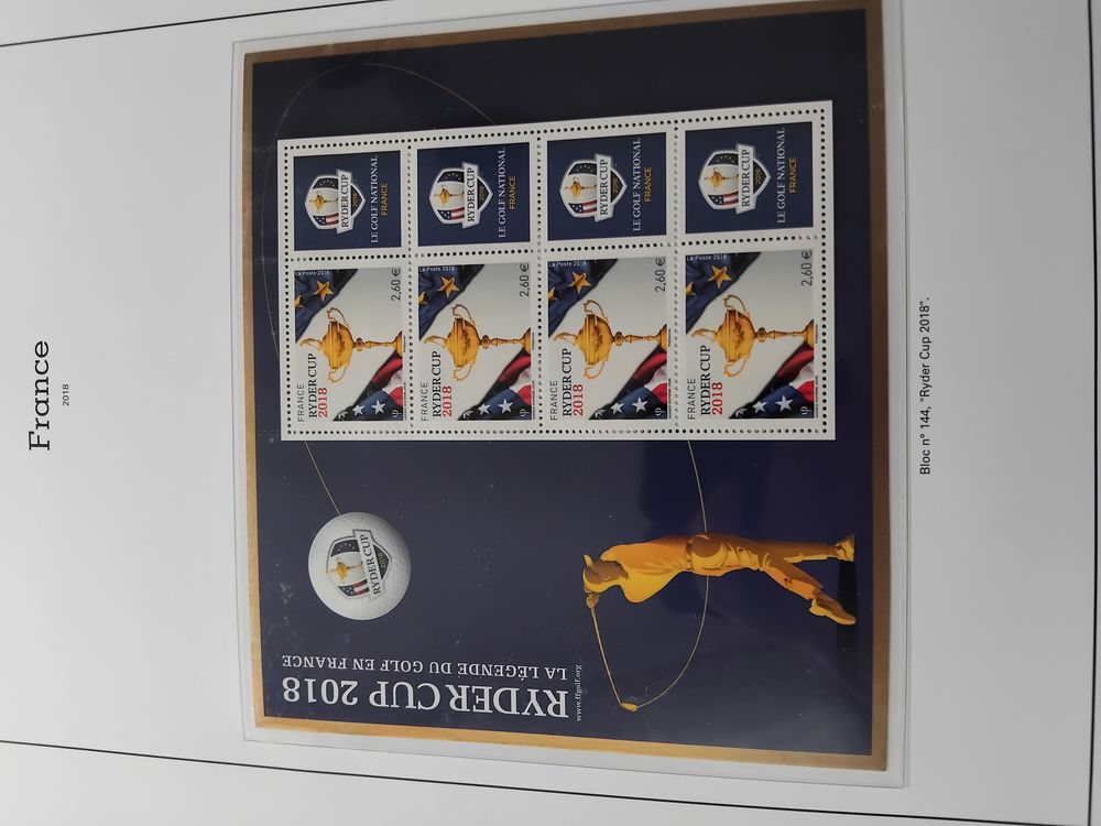 Timbres ann&eacute;e 2018 compl&egrave;te neuve 