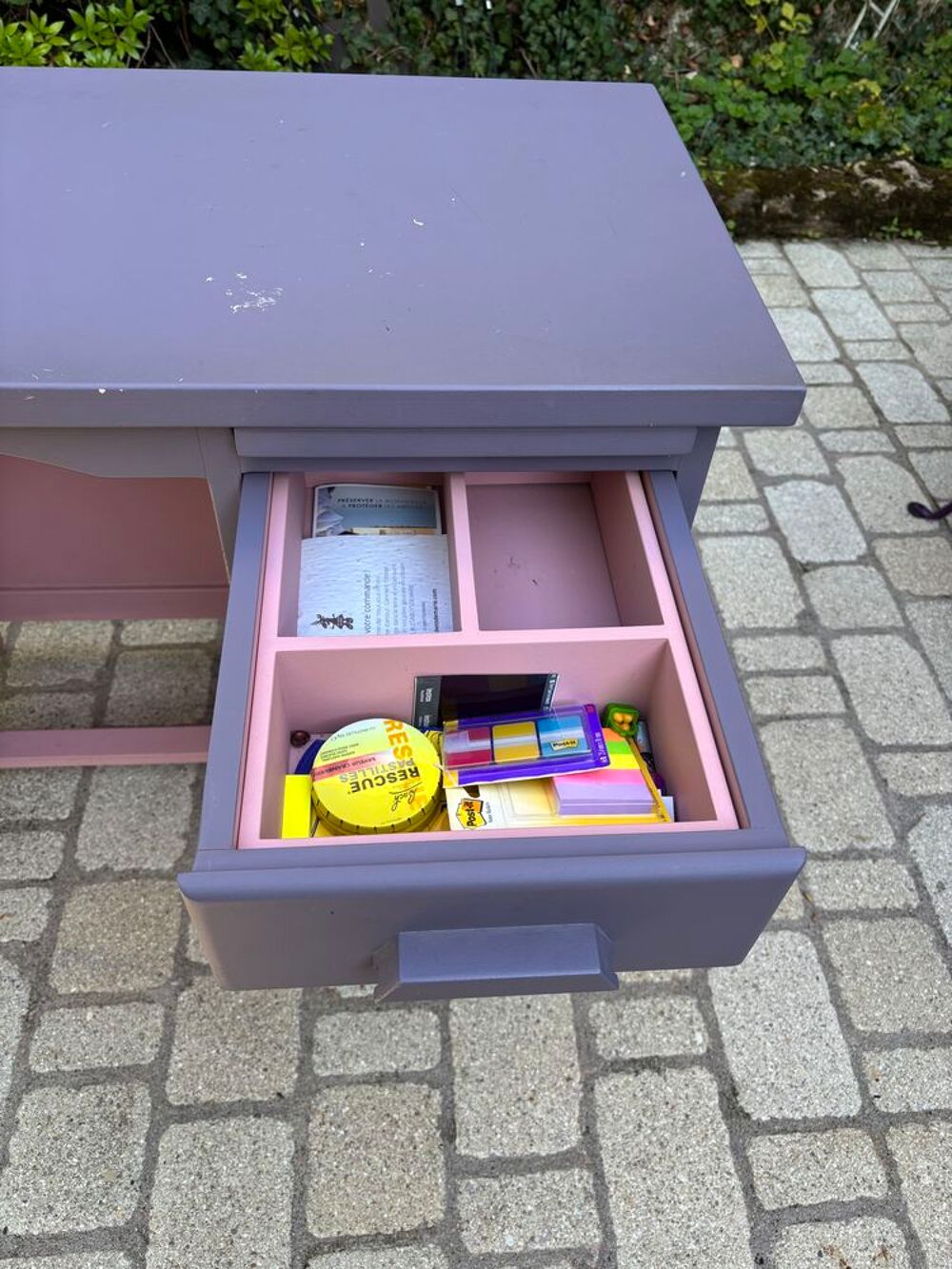 Bureau scolaire bi colore Meubles