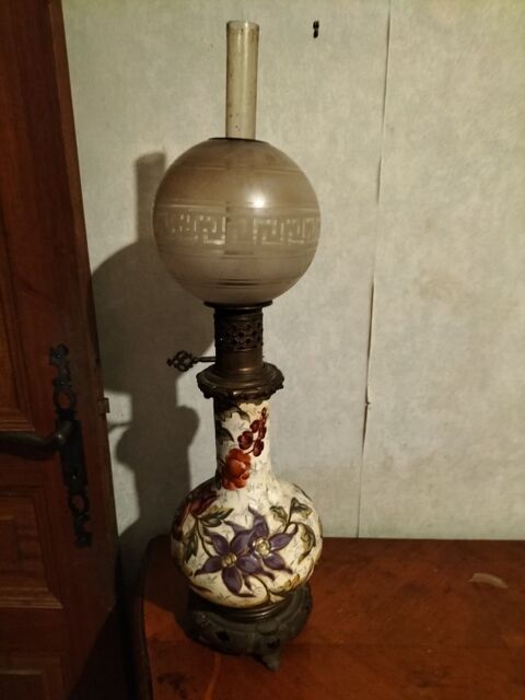 Lampe  huile ancienne  30 Bruguires (31)