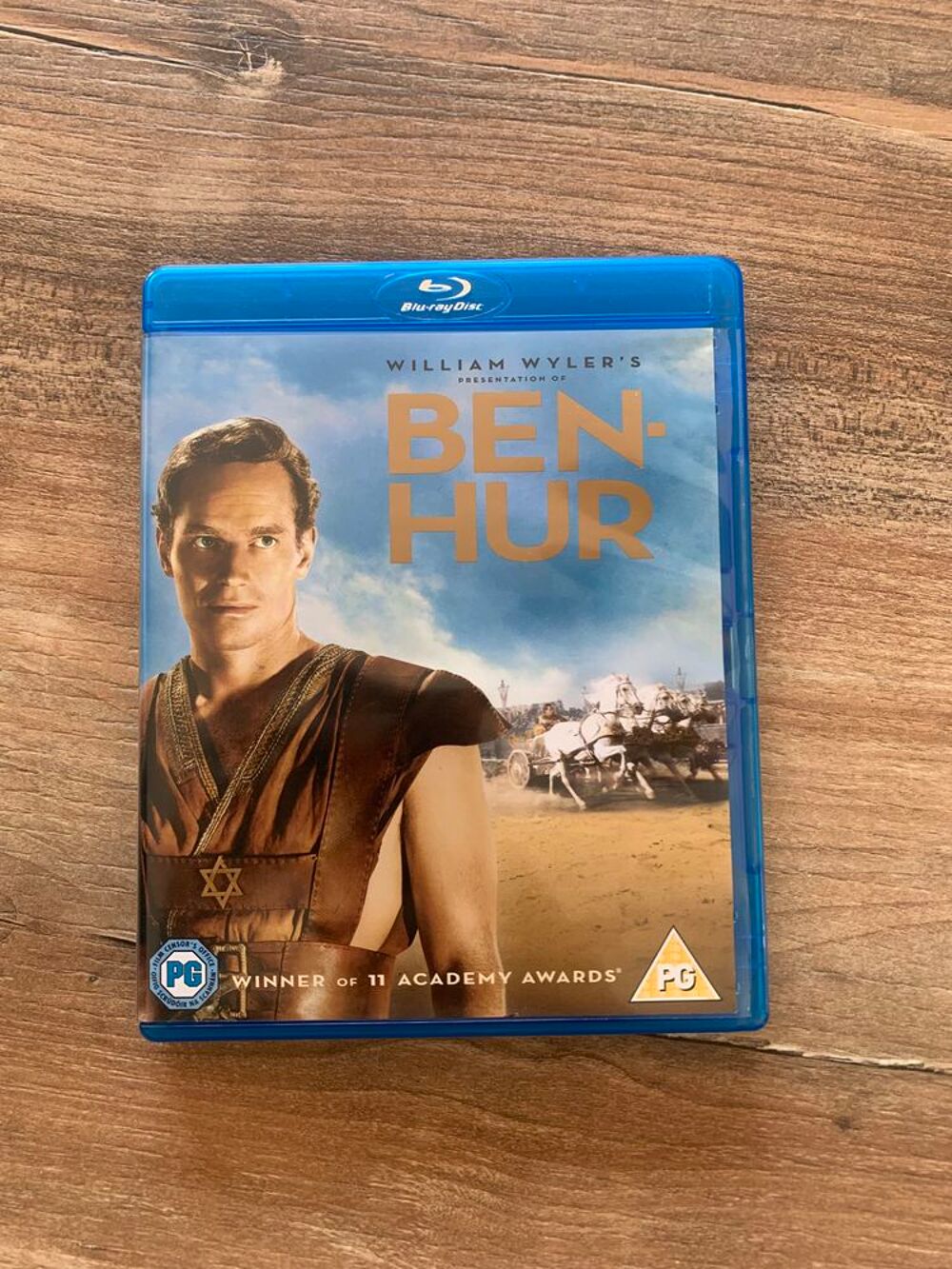 Coffret 3 blu ray " Ben Hur " DVD et blu-ray
