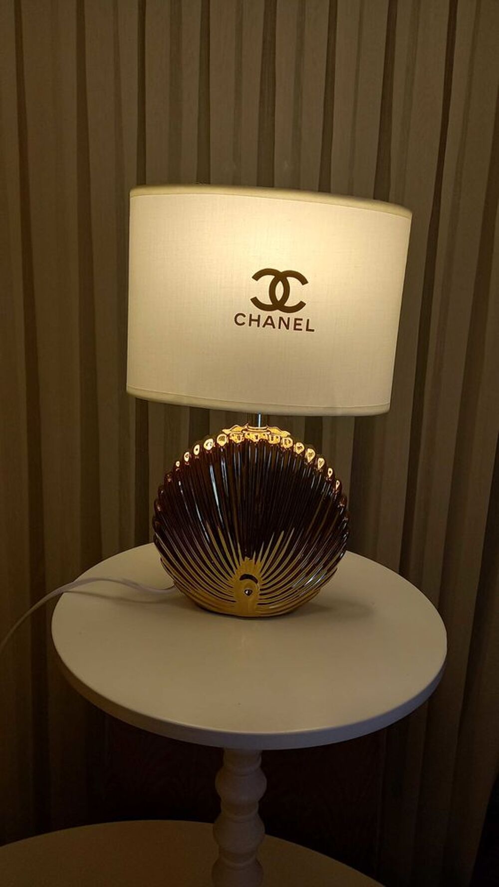 lampe or Neuf 1 dispo 60e D�coration