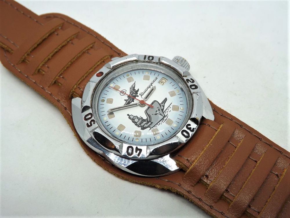 Montre russe Vostok Komandirskie rare boitier 'king seiko' Bijoux et montres