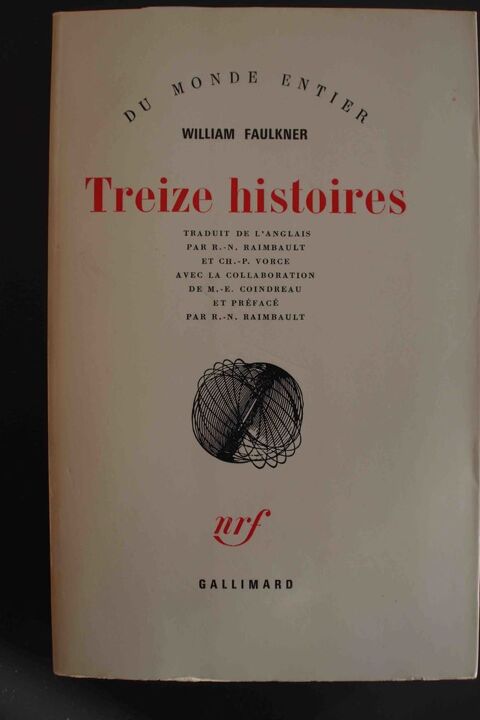 Treize histoires - William Faulkner, 13 Rennes (35)