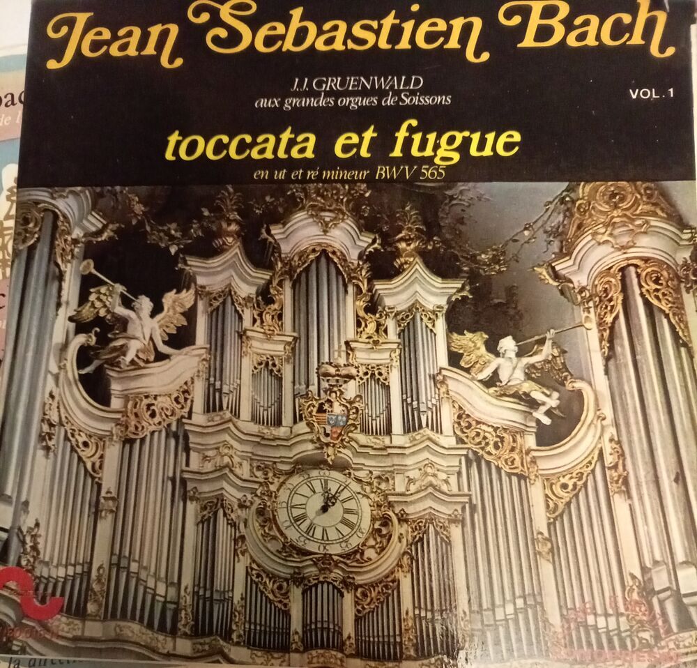 JEAN SEBASTIEN BACH / 3 X DISQUES VYNIL 45 TOURS/
CD et vinyles