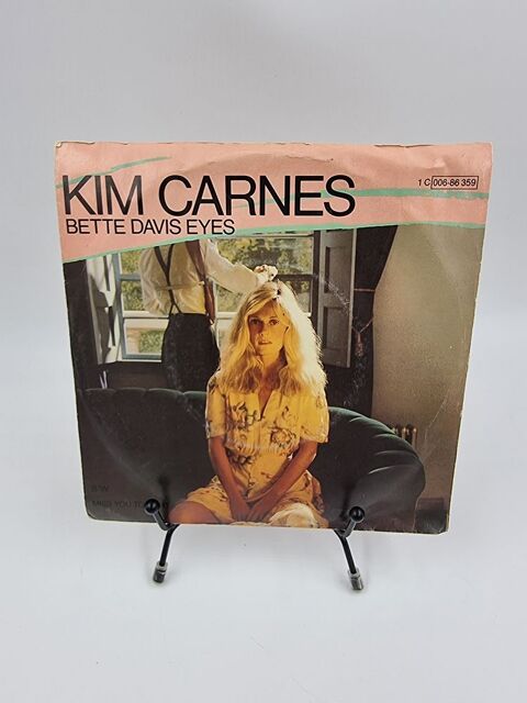Vinyle 45 tours Kim Carnes : Bette Davis Eyes avec fourreau	 2 Vulbens (74)