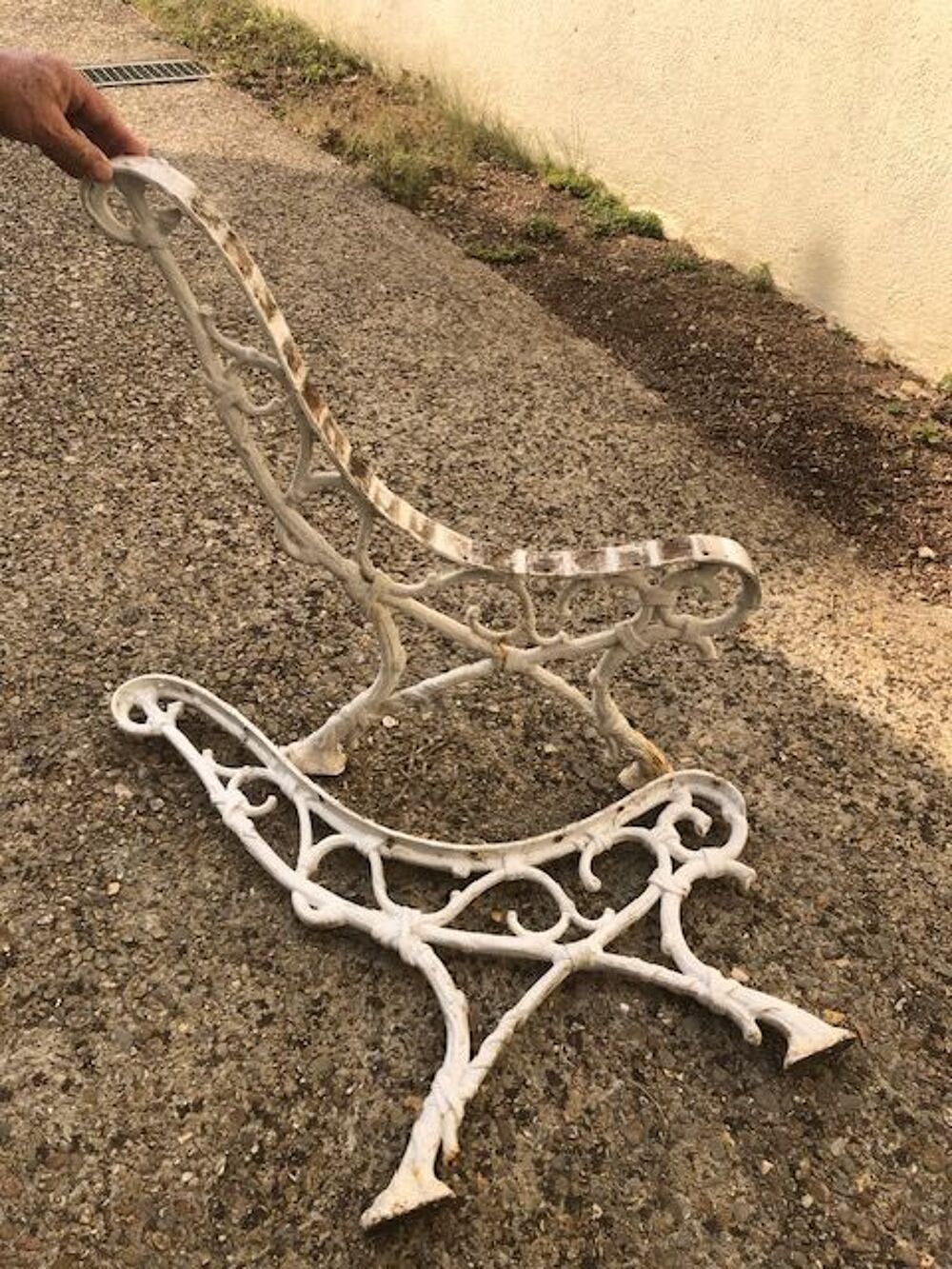 pieds de banc Jardin