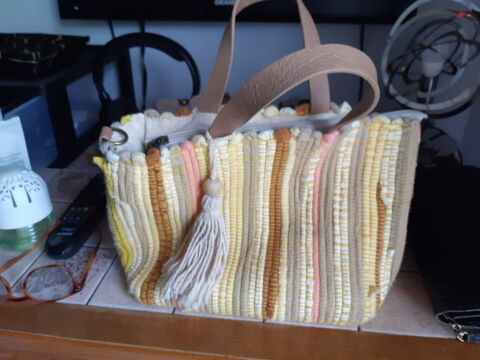 Sac tissu multicolore 18 Antibes (06)