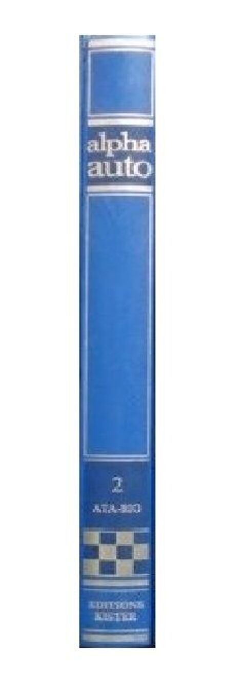 Encyclopédie Alpha Auto tome 2 6 Monnetier-Mornex (74)