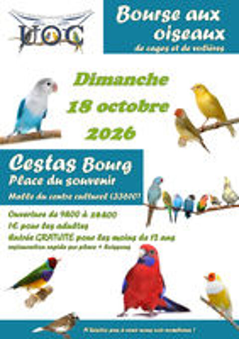   BOURSE AUX OISEAUX 