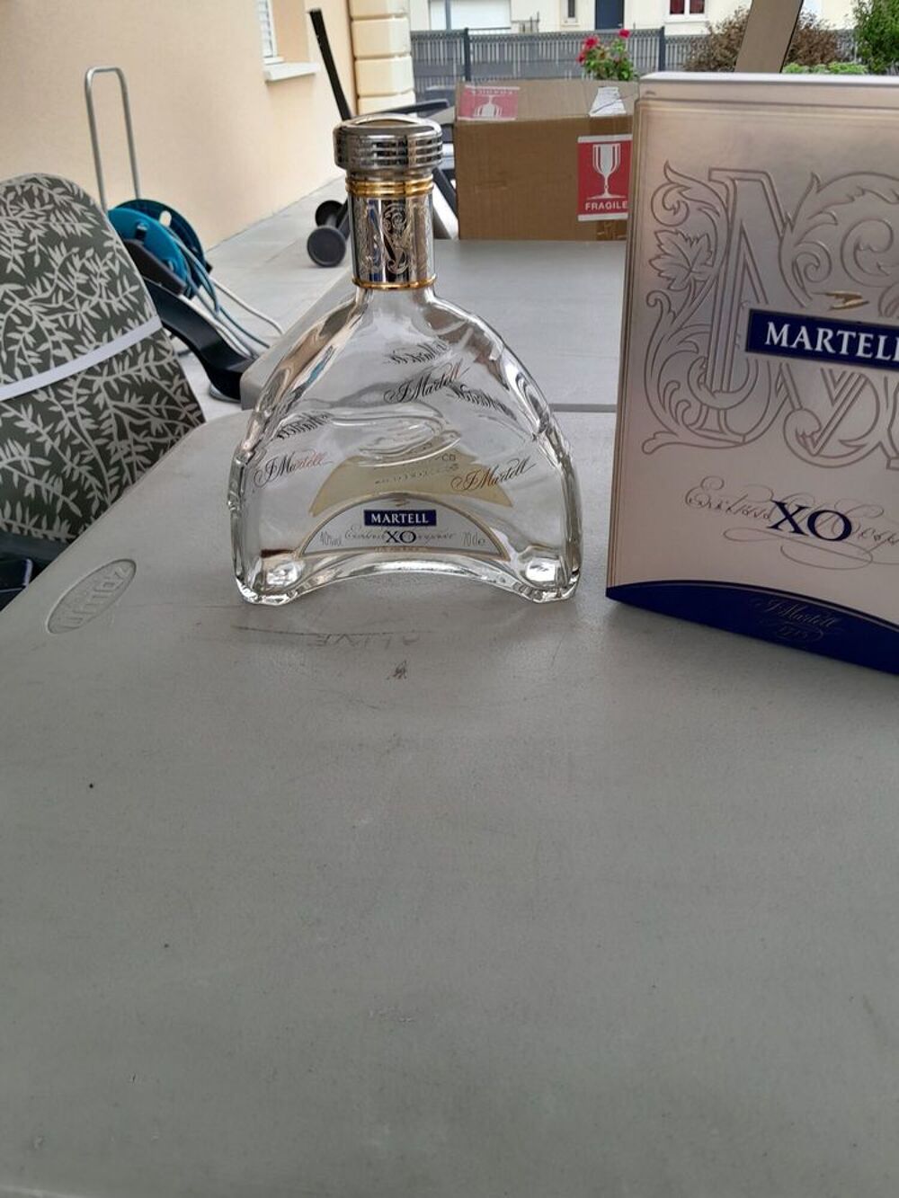 CARAFE VIDE MARTELL TEL / 0627473514 