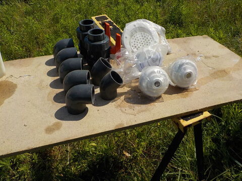 KIT DE PLOMBERIE  PISCINE 40 Lanton (33)