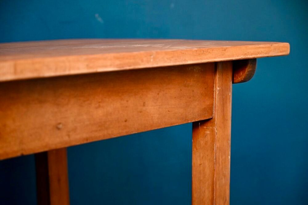Table de ferme ancienne en bois massif vintage et boh&egrave;me Meubles