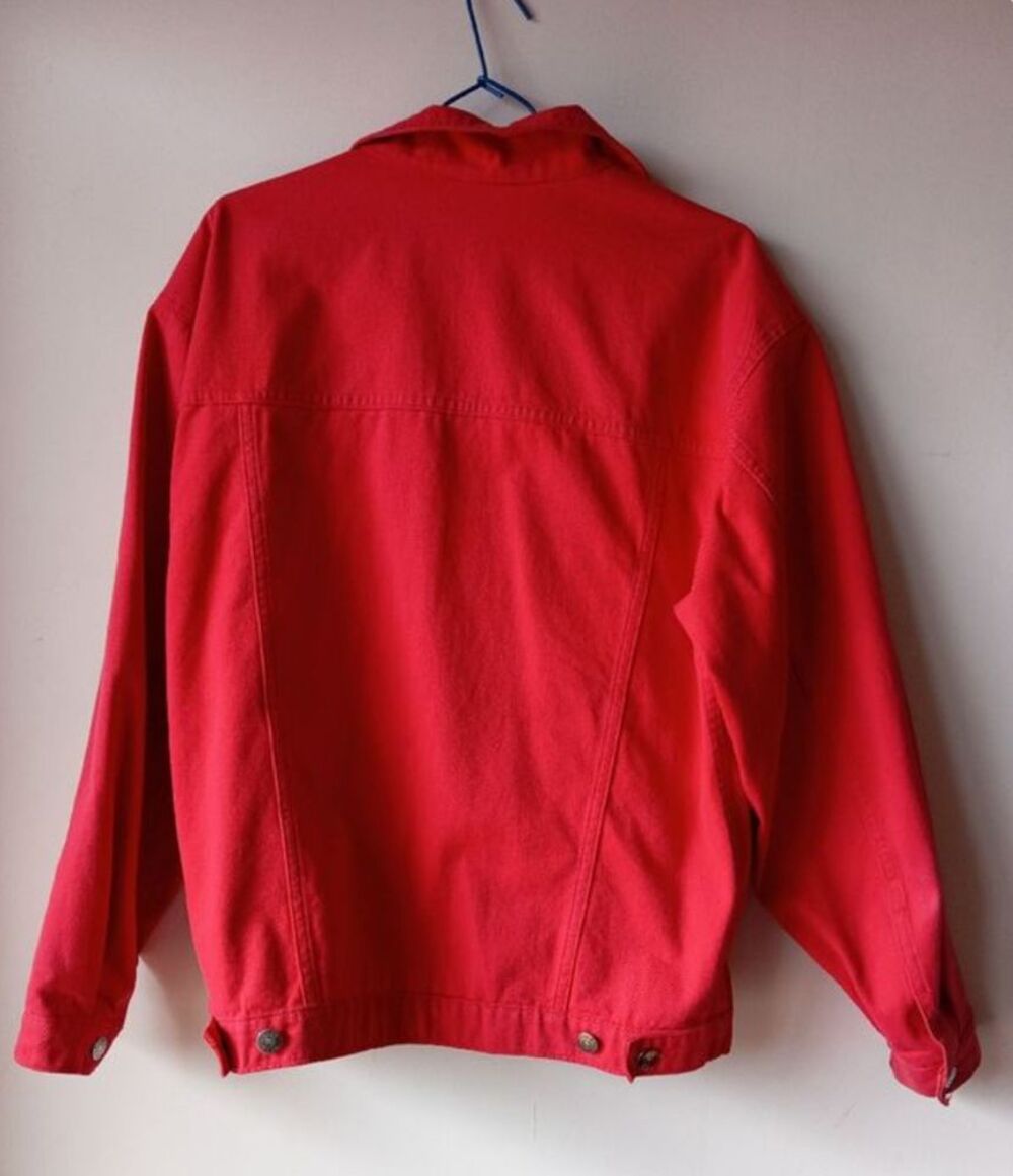 Blouson Rouge unisexe taille M Vêtements