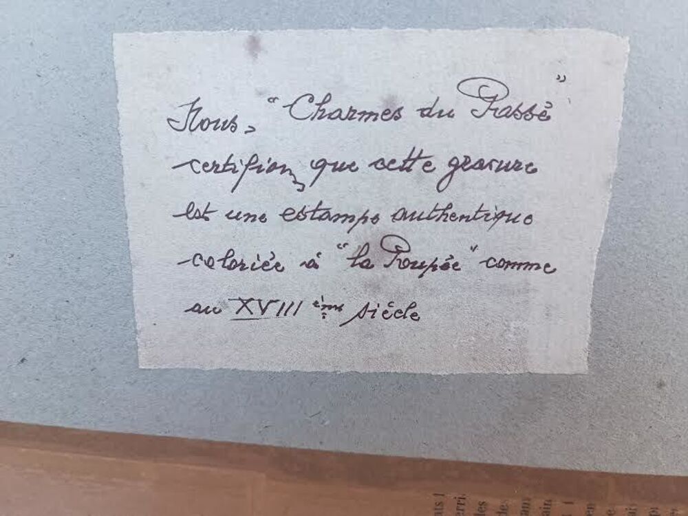 LE VERROU GRAVURE DE MAURICE BLOT Décoration