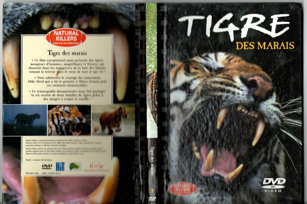 DVD + livre Tigre des marais DVD et blu-ray