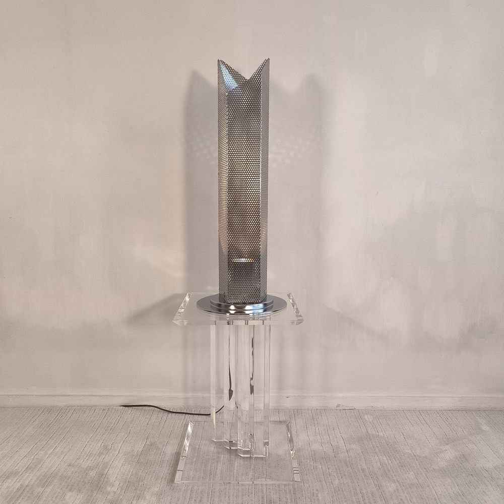 Lampe postmoderne " Skyscraper " ? Italie, ann&eacute;es 1980 Décoration