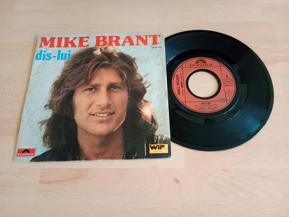 45 tours MIKE BRANDT Dis lui CD et vinyles