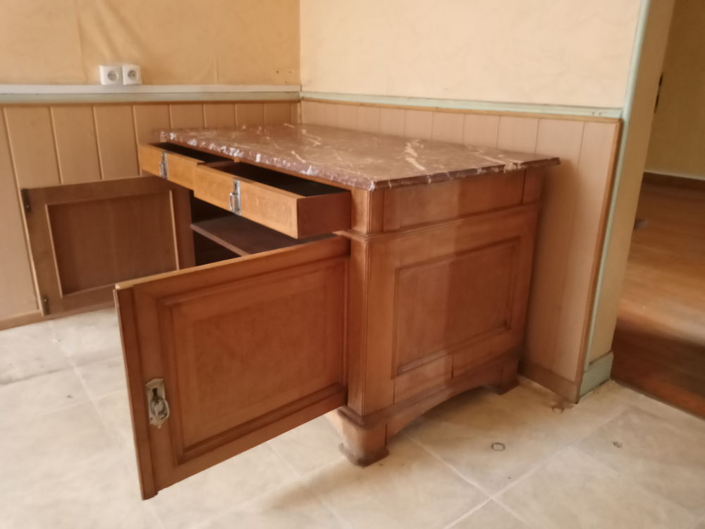 buffet avec plaque de marbre Meubles