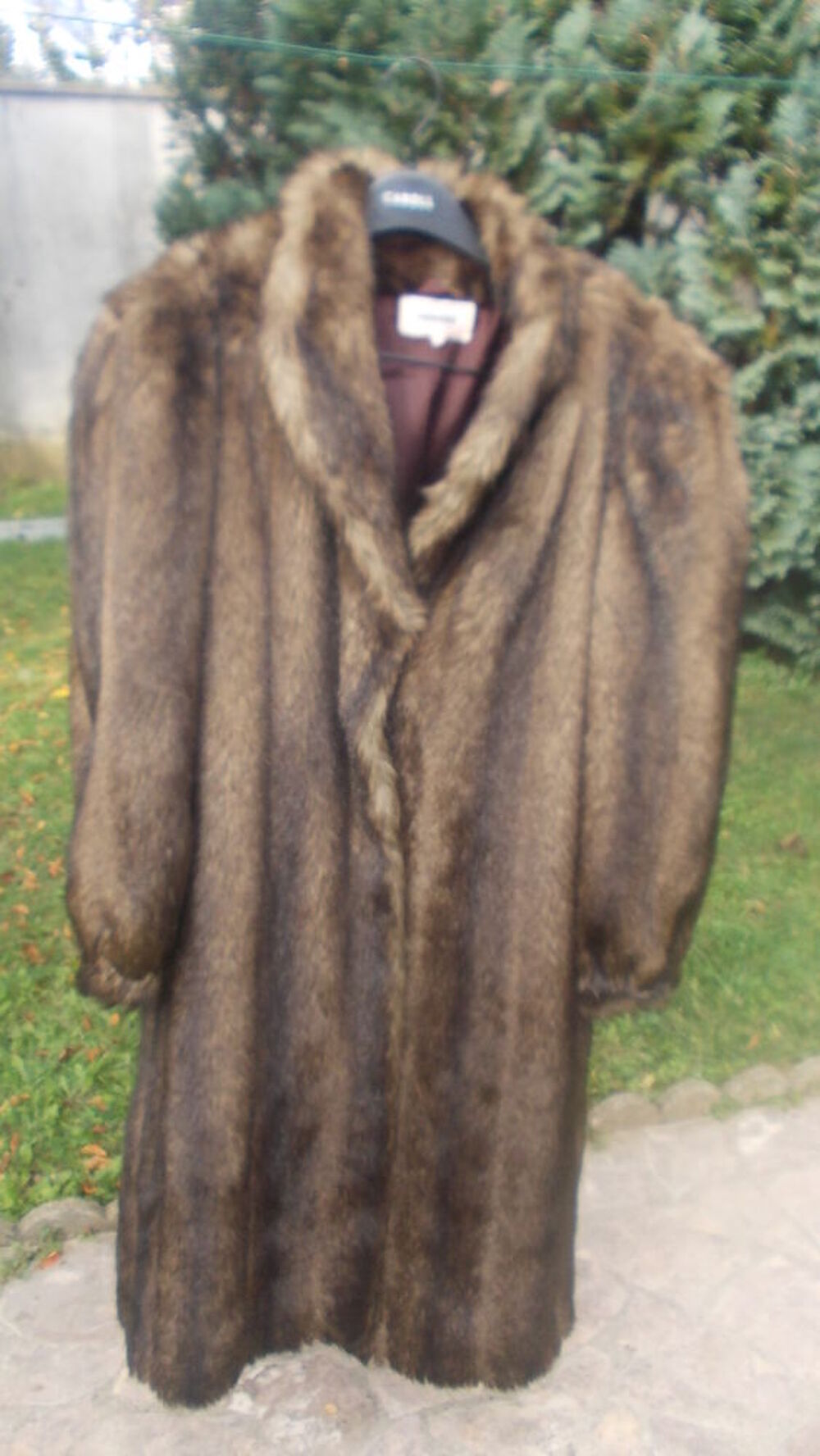 manteau Damart imitation vison. Vêtements