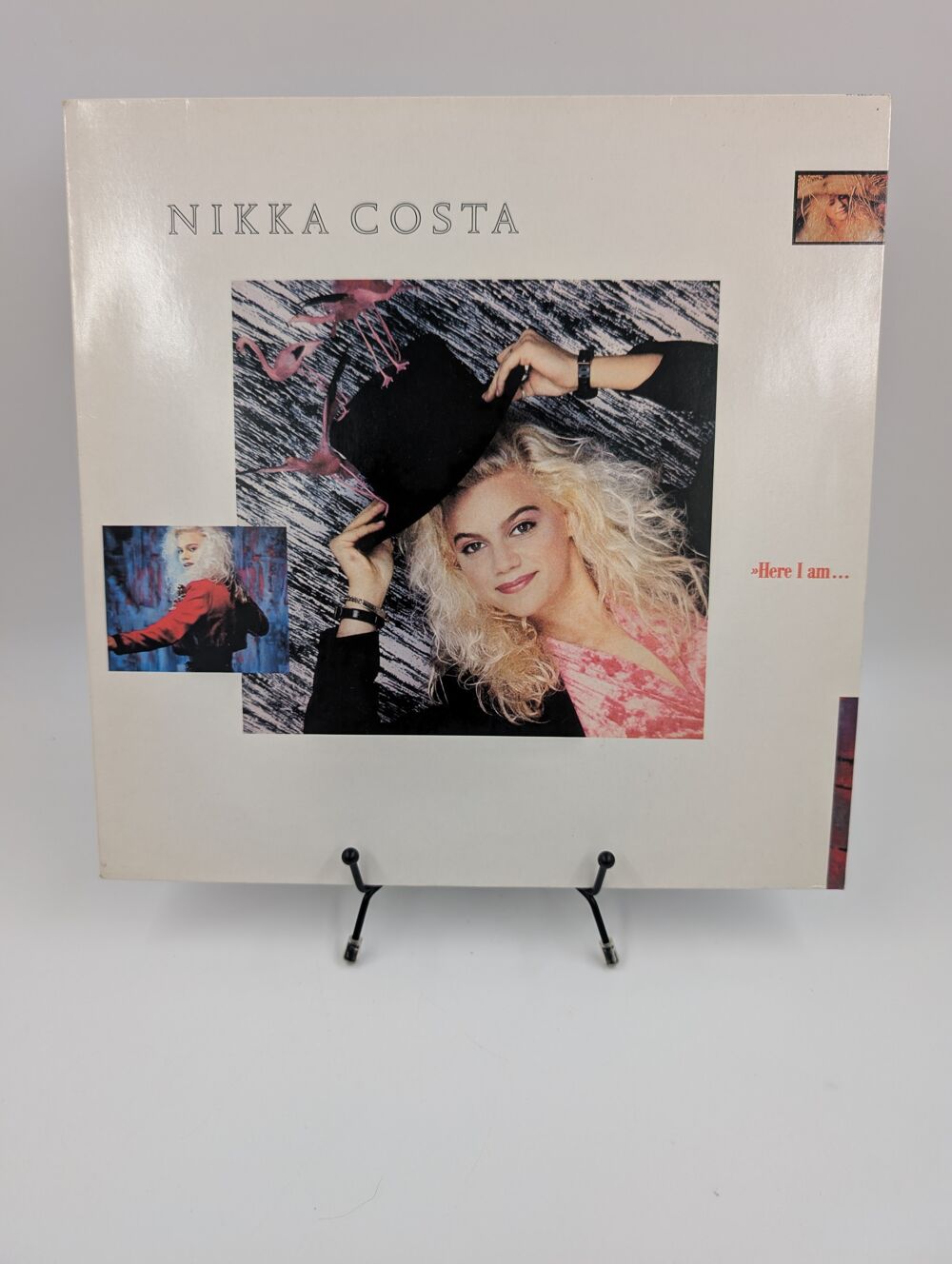 Vinyle 33 tours Nikka Costa "Here I am?" avec fourreau CD et vinyles