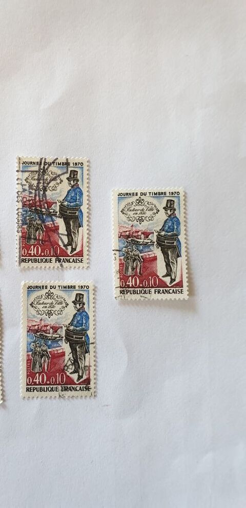 Timbre france Journ�e du timbre 1970 - lot 0.30 euro 0 Marseille 9 (13)