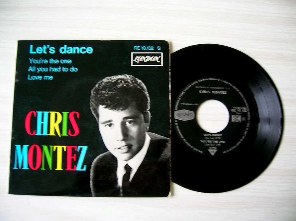 EP CHRIS MONTEZ Let's dance CD et vinyles