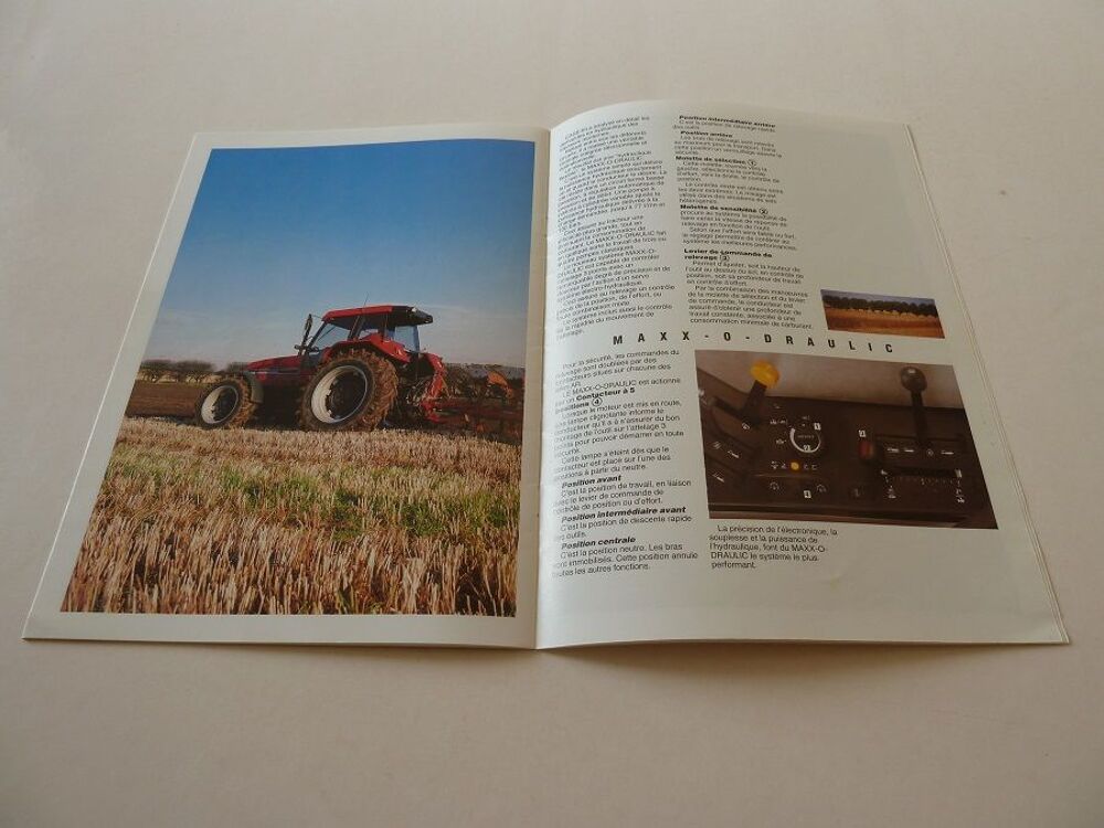 Catalogue prospectus tracteur CASE IH 