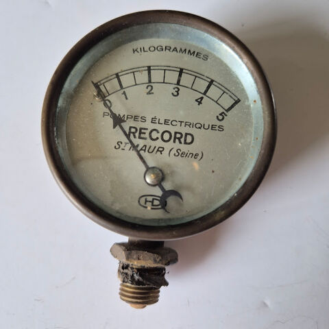 Manom�tre pour pompes �lectriques record saint maur, jusqu'� 20 Saumur (49)