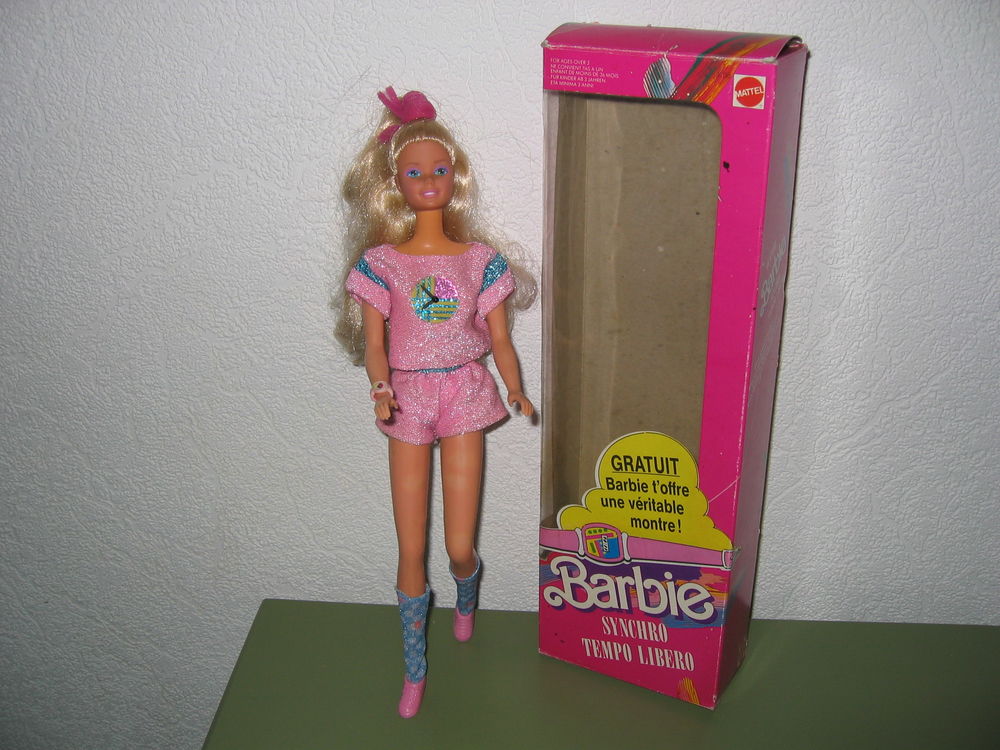 Barbie Mattel Synchro Tempo Lib&eacute;ro 1986 