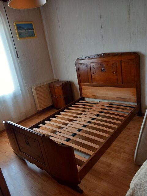 lit + chevet annes 1950 50 Marans (17)