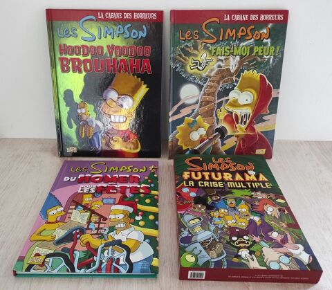 Les SIMPSON NEUFS (10 euros les 4 livres) 10 Metz (57)