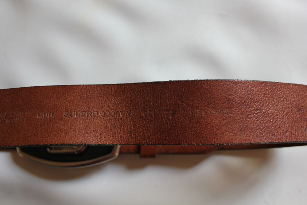 Ceinture cuir Superstar DIESEL Maroquinerie